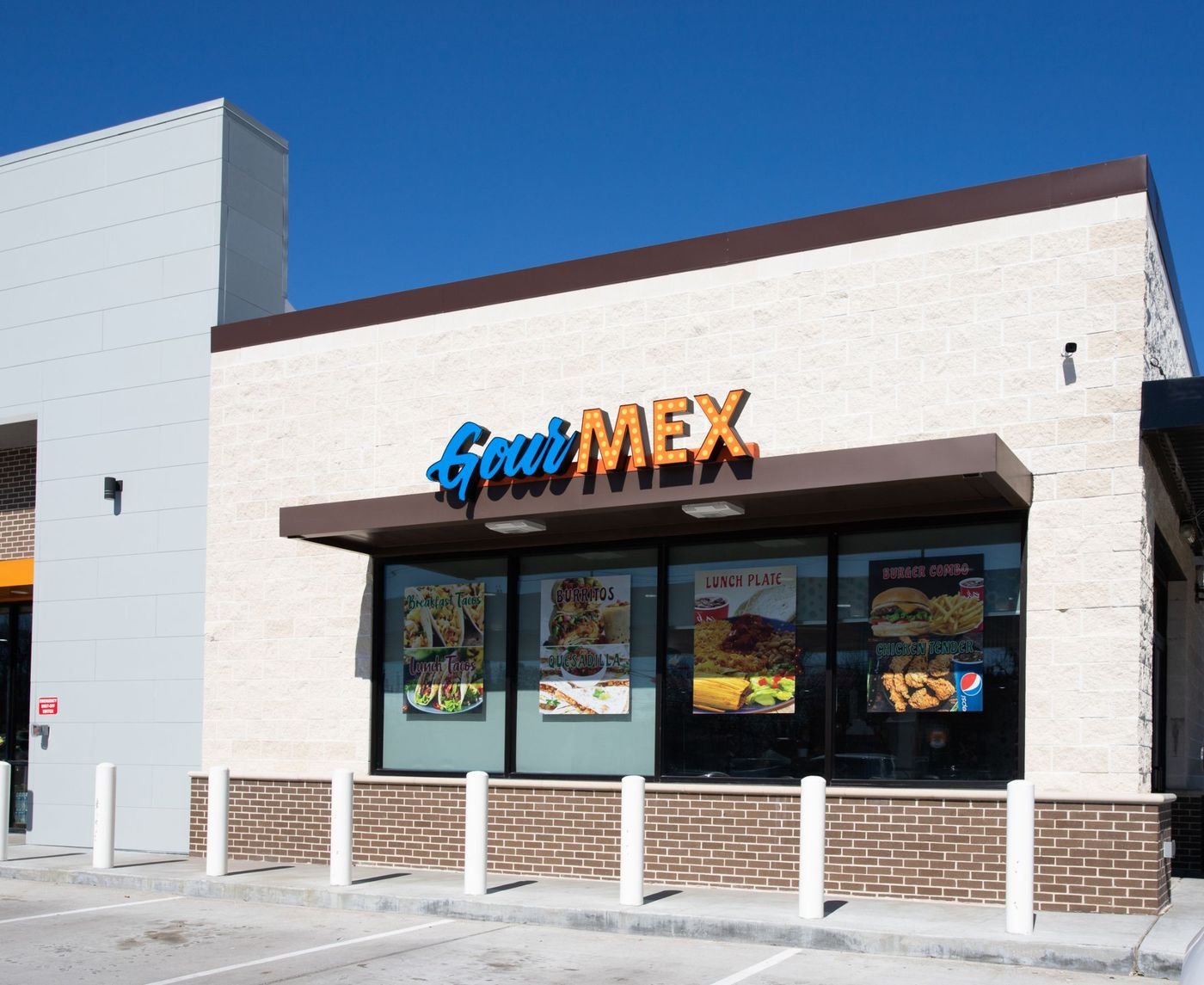 Gourmex channel-letter signage by SI Signs USA