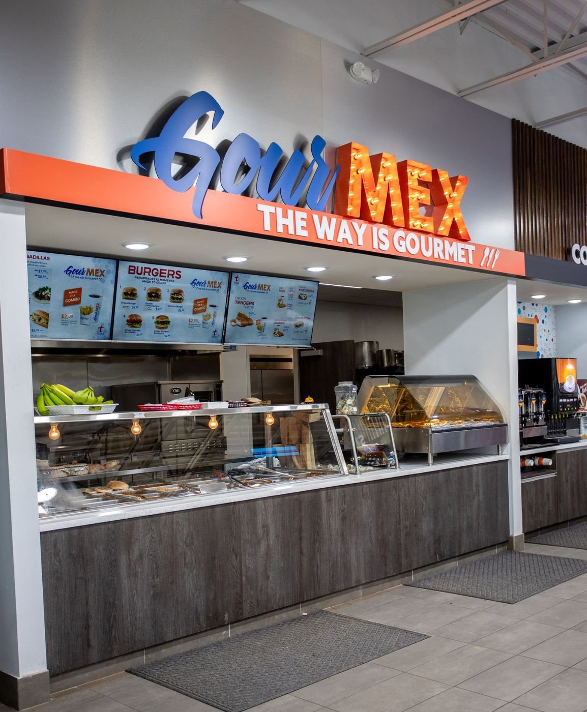 Gourmex interior signage by SI Signs USA